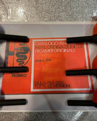 Serie 6 Testine sterzo Alfa Romeo Giulia Epoca