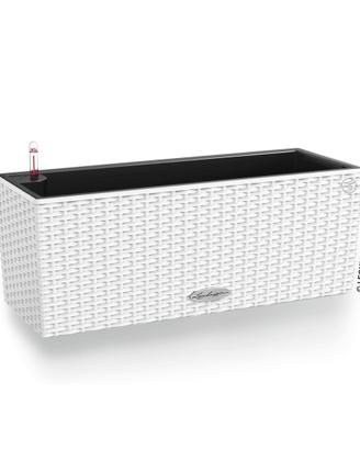 Vaso LECHUZA BALCONERA Cottage 50 bianco