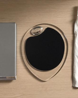 Tappetino mouse Remaf con cifre argento