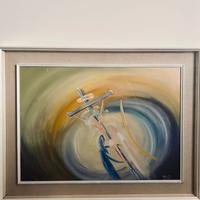 Quadro raffigurante Crocifissione 50x70