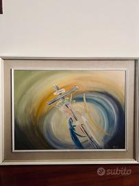 Quadro raffigurante Crocifissione 50x70
