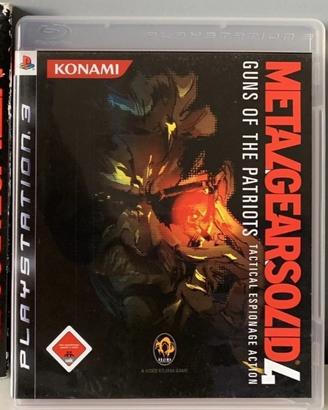 Metal Gear Solid 4 Guns Of The Patriots PS3

