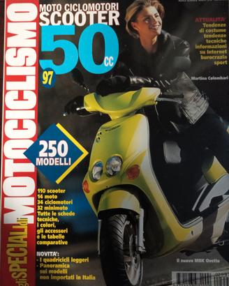 Rivista MOTOCICLISMO SPECIALE SCOOTER 50 CC 1997