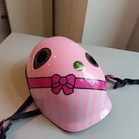 casco bicicletta bambina
