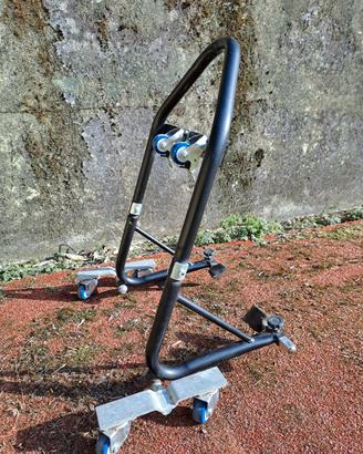 Cavalletto alza- e sposta-moto