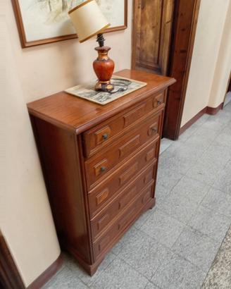 Cassettiera settimino con sette cassetti