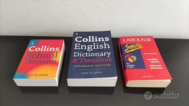 DIZIONARI INGLESE e Thesaurus + Inglese-Spagnolo