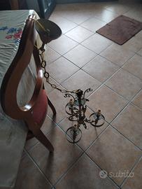lampadario vindage