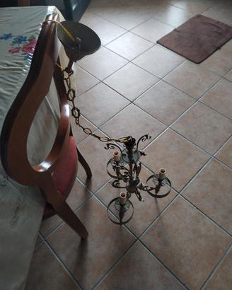 lampadario vindage