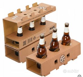imballaggio in cartone per bottiglie 