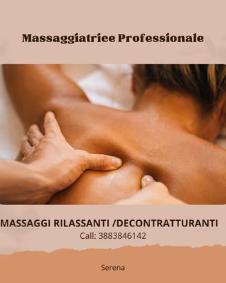 Massaggiatrice Professionale