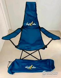 Sedia pieghevole da camping pesca giardino