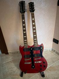 cherrystone double neck guitar