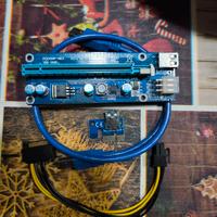 Adattatori  Riser PCI-E 1X a 16X modello PCE164P-N