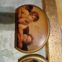 quadri in legno raffigurante angeli