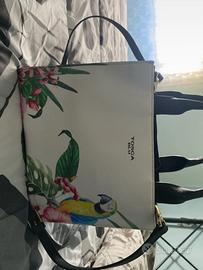 Borsa  A Tracolla Con Manici Marca Tosca Blu