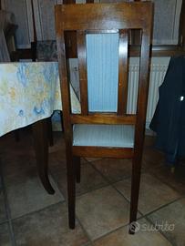 set di sedie + divanetto 