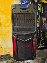 PC Starter Gaming Ryzen 5 2600X 12GB/SSD+HDD RX 58