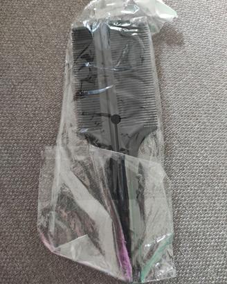 Pettini parrucca cosplay wig plastica neri spazzol