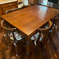 Tavolo Allungabile Centro Veneto del Mobile+ sedie