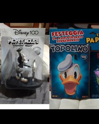 Topolino 3543 e 3576 con statuette blisterate
