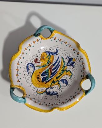 Centrotavola in Ceramica di Deruta Raffaellesco