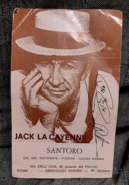 Autografo di Jack La Cayenne