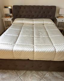 Letto matrimoniale con contenitore nuovo