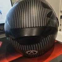 casco moto nero