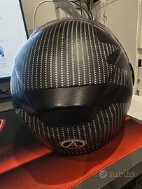 casco moto nero