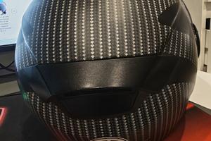 casco moto nero