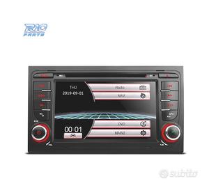 NAVIGATORE RADIO 7" PER AUDI A4 B6 B7 00-07 USB G