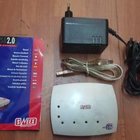 Hub USB 2.0 con Alimentatore