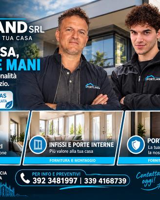 Condizionatori F-Gas, porte blindate e infissi