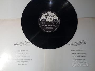 Johann Strauss jr. 2 LP Fabbri Editori