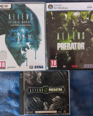 Aliens vs Predator + Aliens. Colonial Marines Pc
