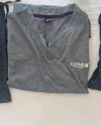 Pigiama Qatar Airways Business Class M NUOVO