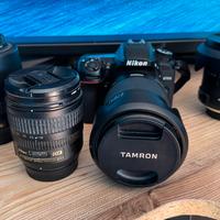Nikon D7500 + obiettivi