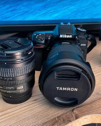 Nikon D7500 + obiettivi