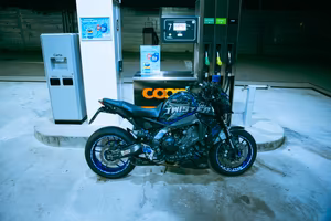 MT09 danneggiata