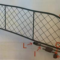 Divisorio griglia Audi Q2 2016- trasporto cani