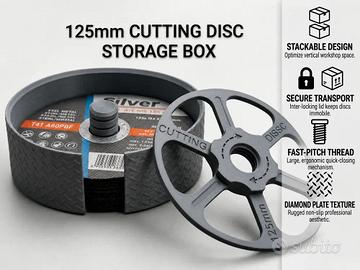 Box Portadischi per Flessibile/Smerigliatrice
