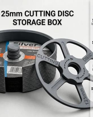 Box Portadischi per Flessibile/Smerigliatrice