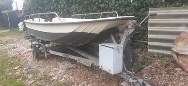 Barca Molinari 3.60 con carrello 