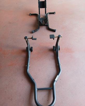 Cavalletto  moto anteriore e posteriore