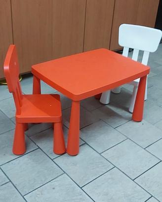 Tavolino più sedie Ikea 