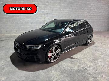 Audi S3 SPB 2.0 tfsi 310cv s-tronic MOTORE KO