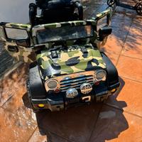 Jeep elettrica bambino