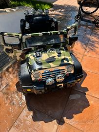 Jeep elettrica bambino