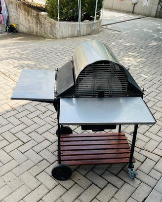 griglia rotante in acciaio inox